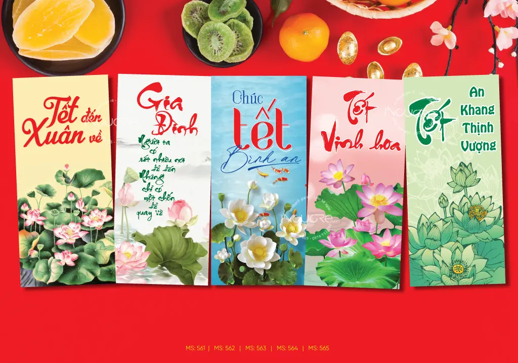 Mẫu bao lì xì chủ đề Tết Sài Gòn 1